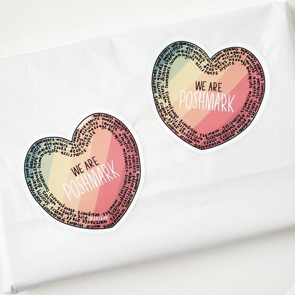 LB056 Poshmark Inclusivity Sticker [Price Firm] - Picture 6 of 9
